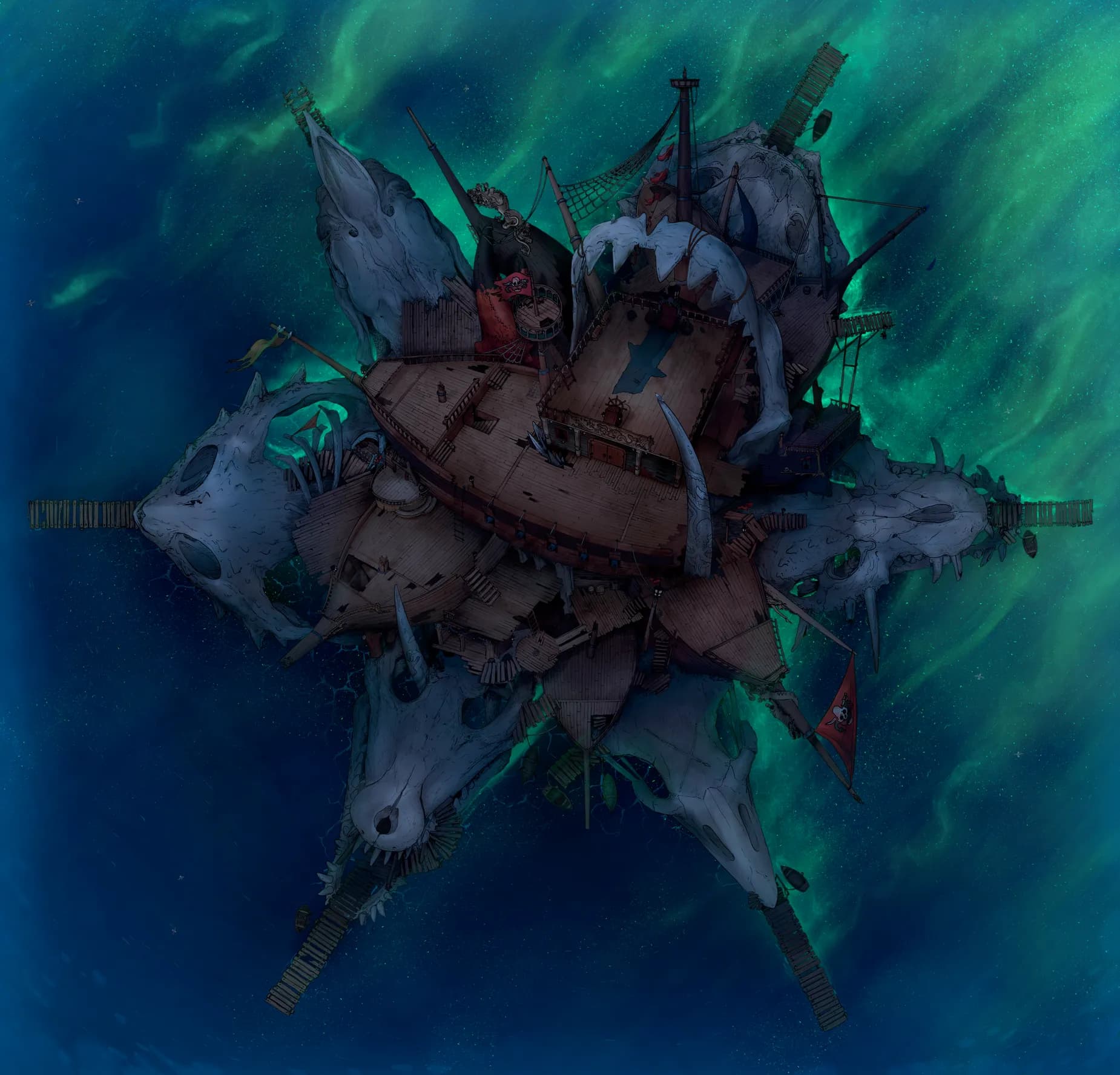 Pirate Lord's Lair map, Bioluminescent variant thumbnail