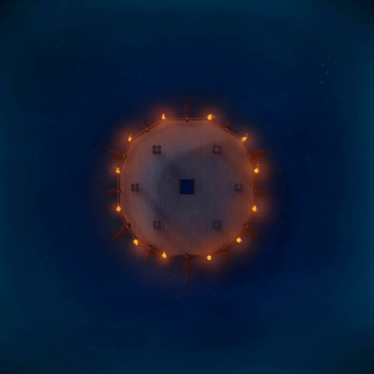 Open Ocean map, Big Outpost Night variant thumbnail