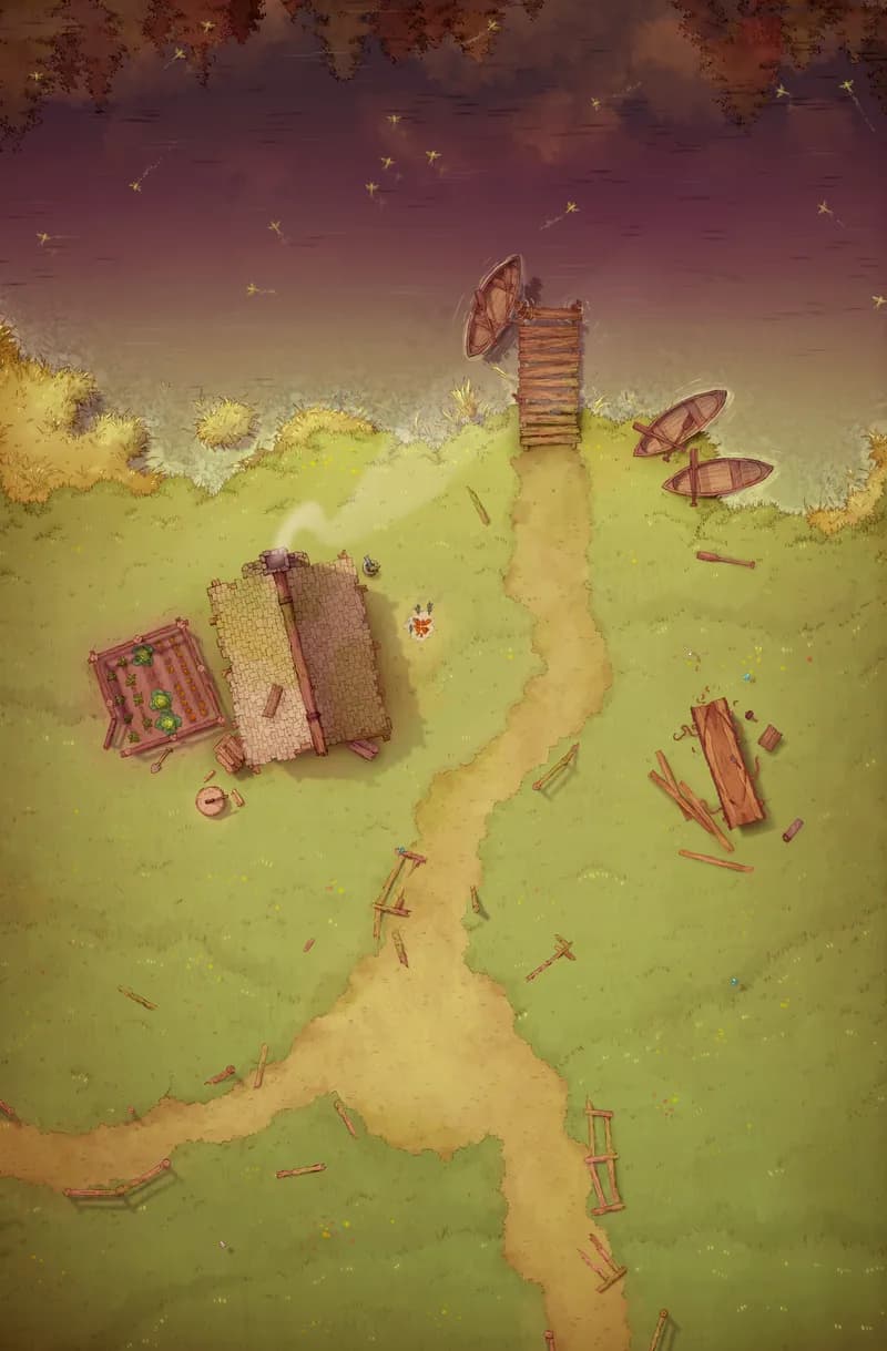 Serene Lakeside map, Boat Maker variant thumbnail