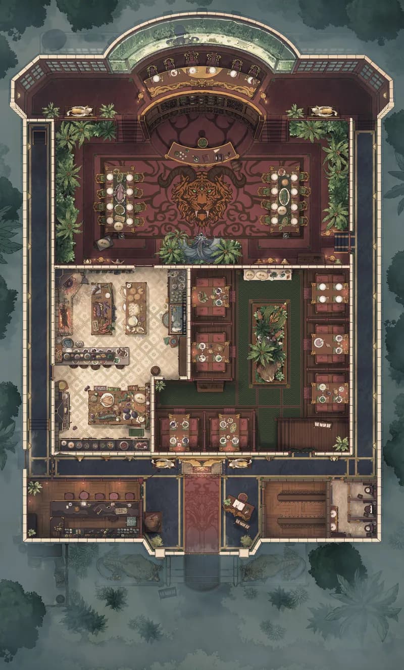 Monster Hunter Restaurant map, Fog variant