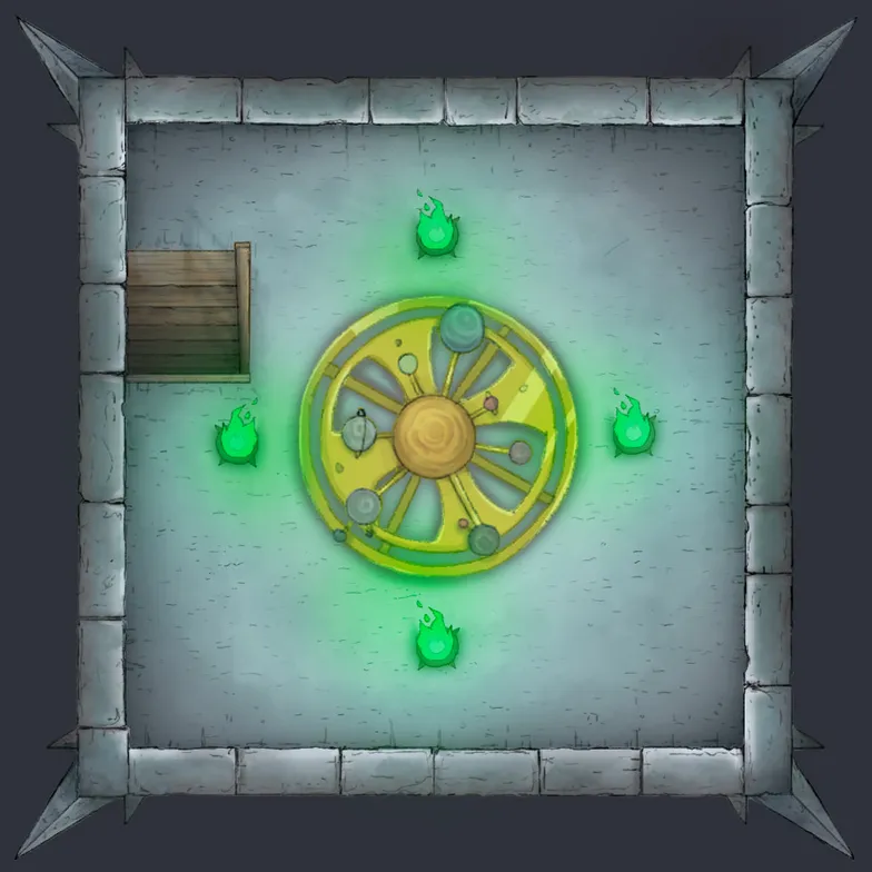 Magic Wizard's Tower map, Rooftop 12 variant thumbnail