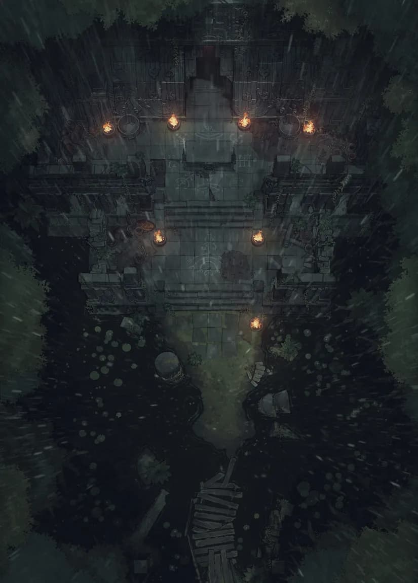 Jungle Temple Entrance map, Closed Rain variant thumbnail
