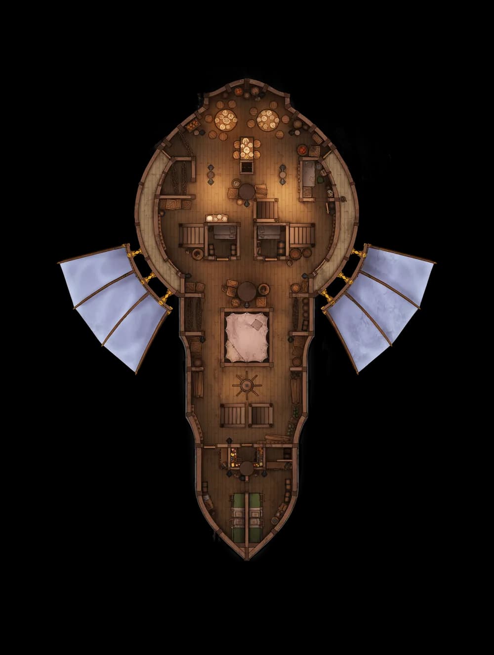 The Crystal Veil map, Sails Level 1 variant thumbnail