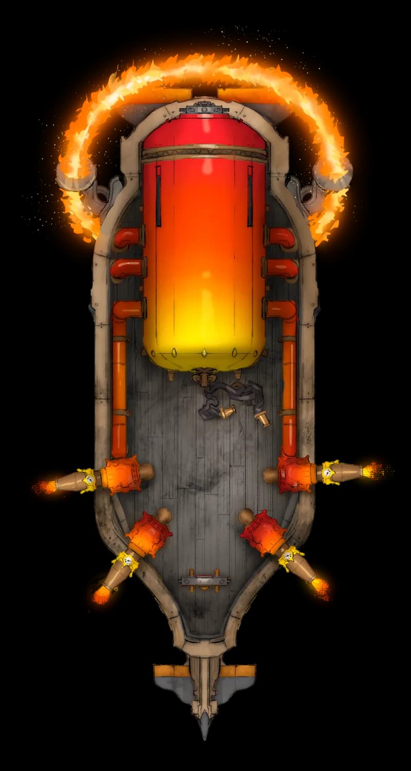 Airships! Pt. 3 map, Elemental Flame Thrower variant thumbnail