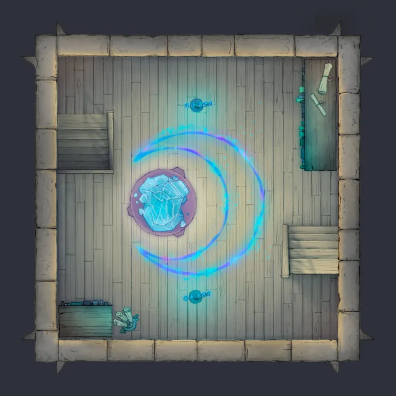 Magic Wizard's Tower map, Interior Floor 25 variant thumbnail
