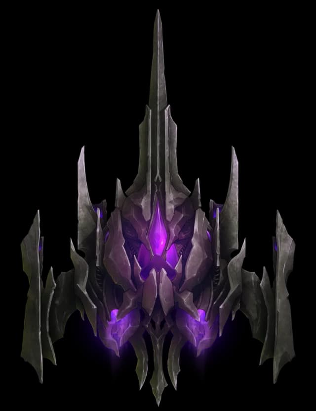 The Dark Crown map, Amethyst Exterior variant