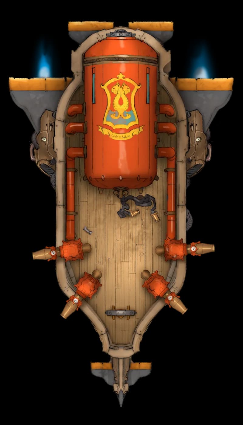 Airships! Pt. 3 map, Jet Engine Fire Fighter variant thumbnail