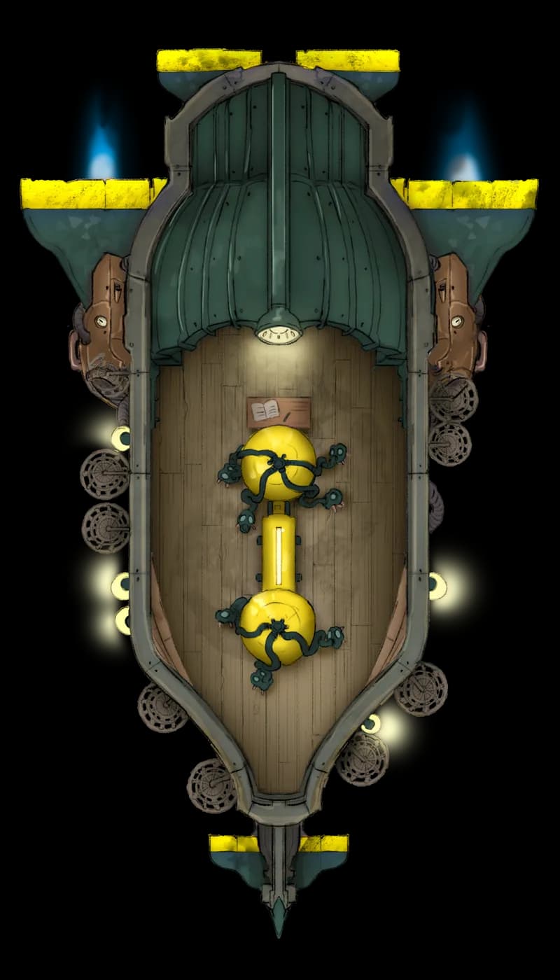 Airships! Pt. 3 map, Jet Engine Mine Scout variant thumbnail