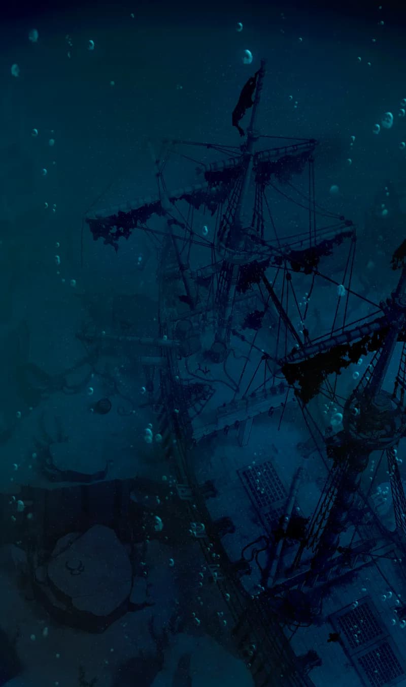 Haunted Ghost Ship Exterior map, No Ghosts Night variant thumbnail