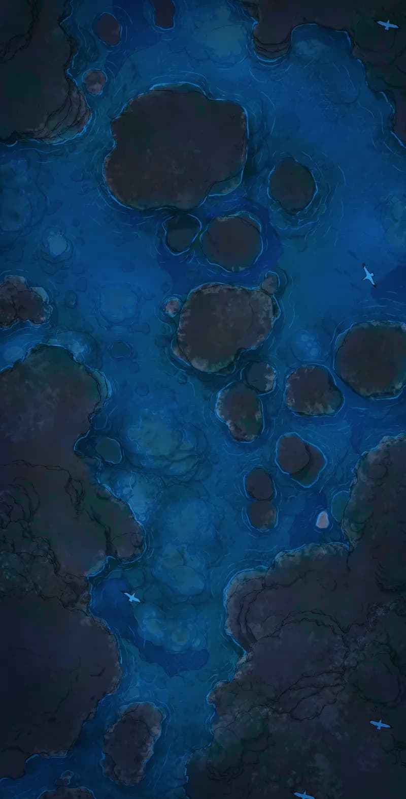 Dead Angel Reef map, Cove Night variant thumbnail