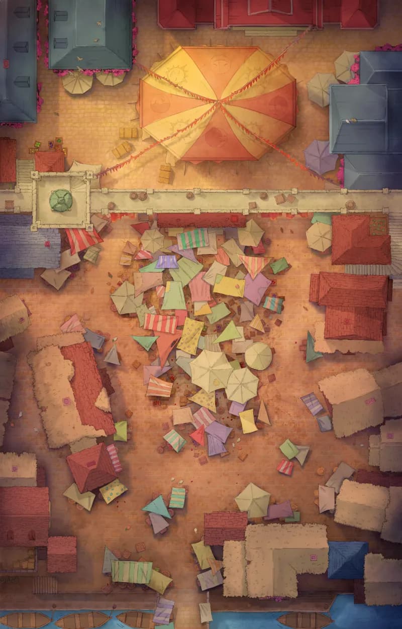 City Marketplace map, Circus Day variant thumbnail