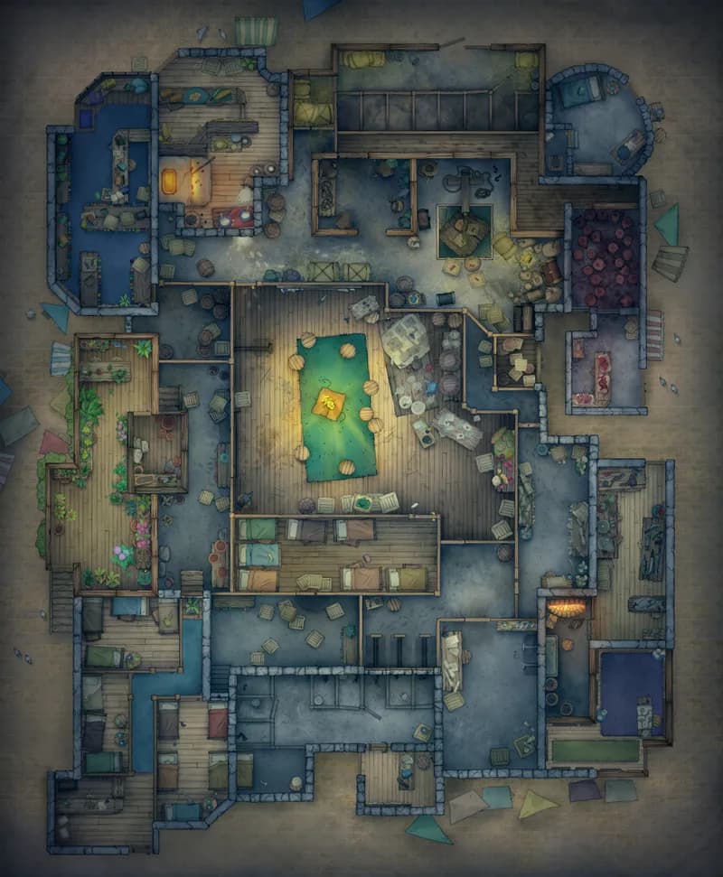 Thieves Guild Hideout map, Golden Relic Day variant thumbnail