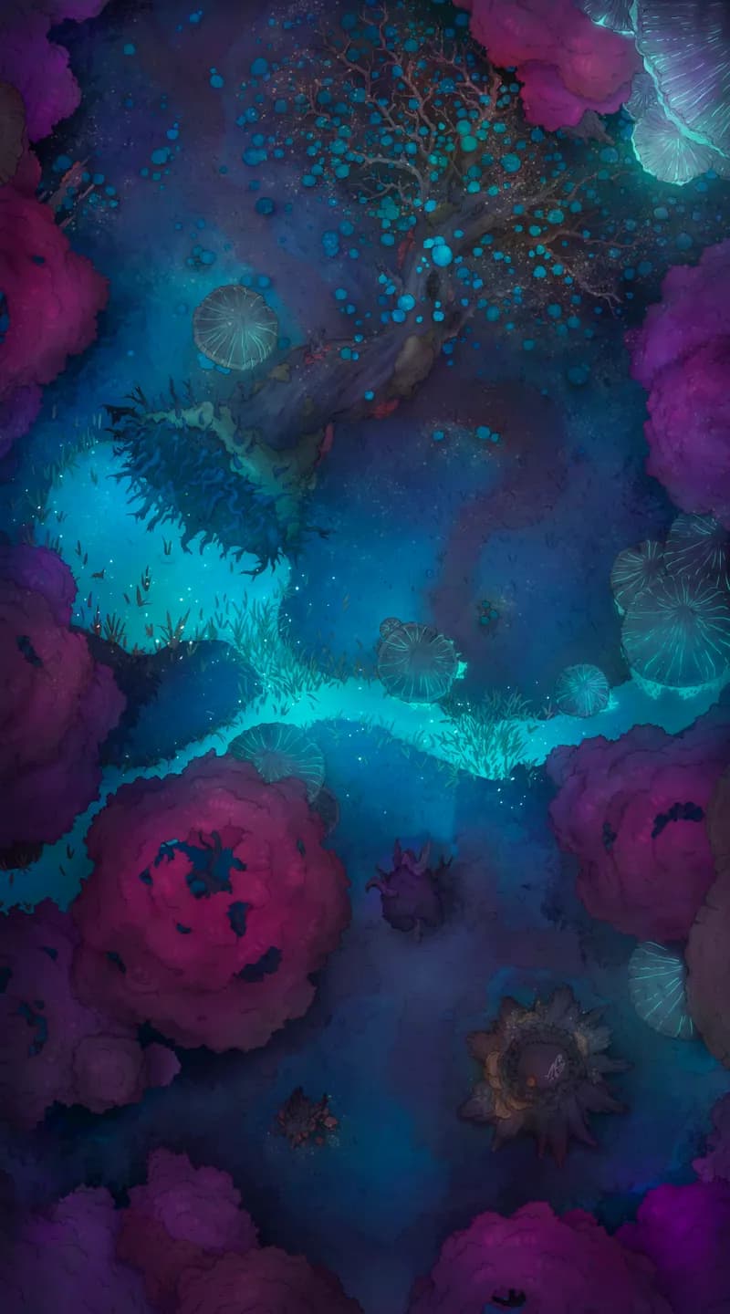 Depths of the Festerwood map, Elder Blue River variant thumbnail