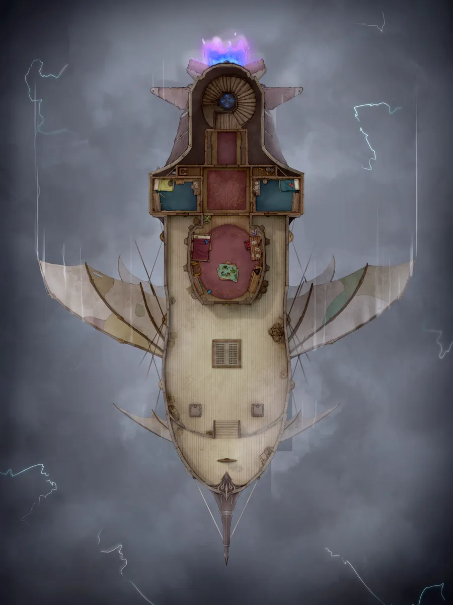 Airships! map, Original Deck Storm variant thumbnail