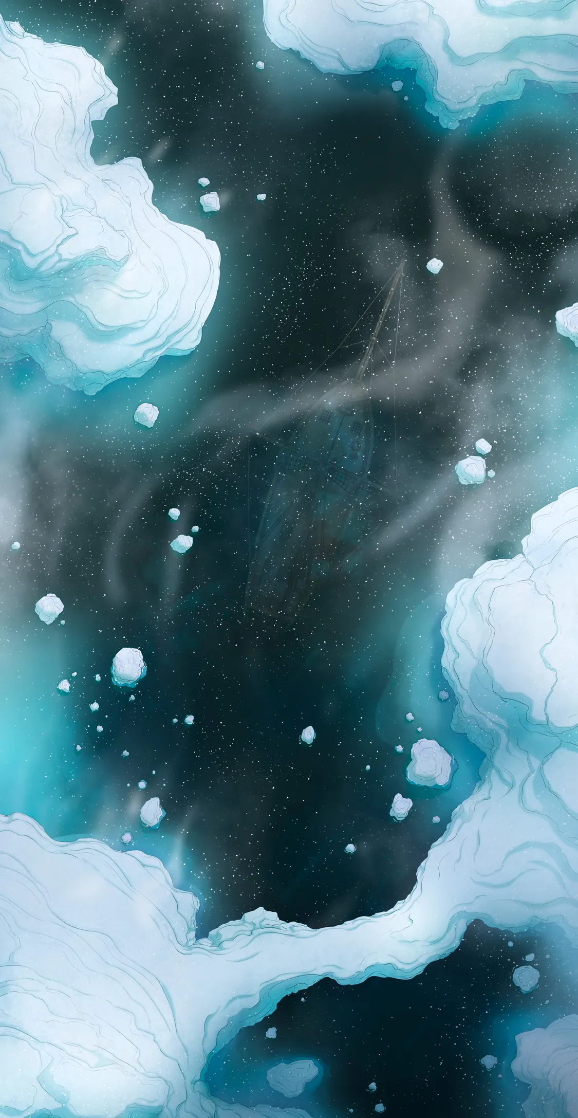 Arctic Expedition map, Sunken Ship variant thumbnail