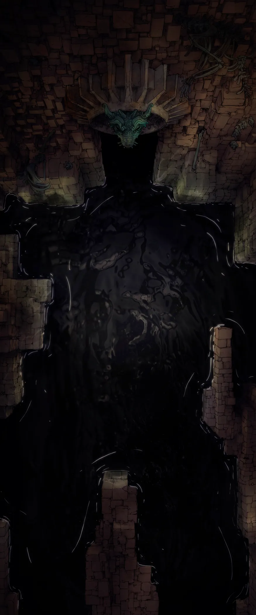 Dracolich Lair map, Tar Pits variant thumbnail