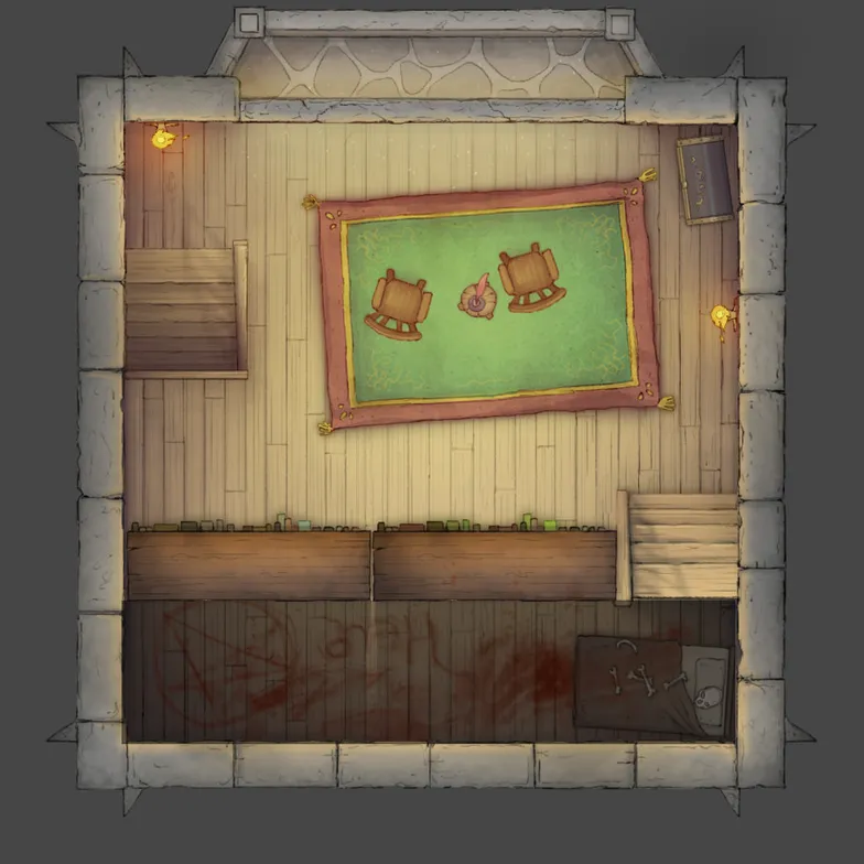 Magic Wizard's Tower map, North Balcony 05 variant thumbnail