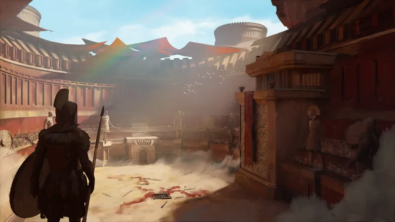 Colosseum of Challenges map, Summer variant