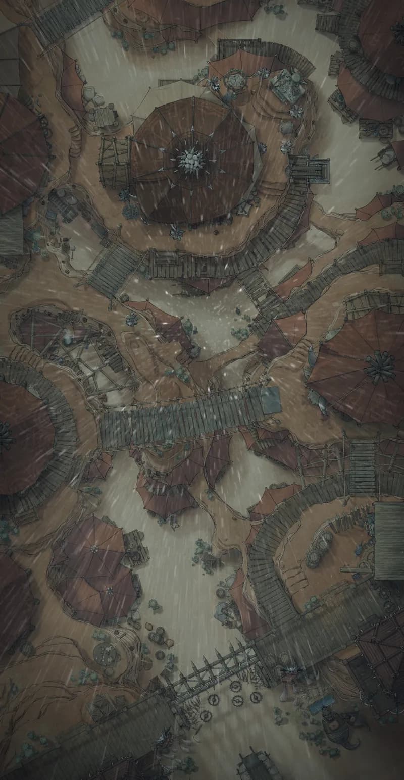 Goblin City Centre map, Rain variant thumbnail