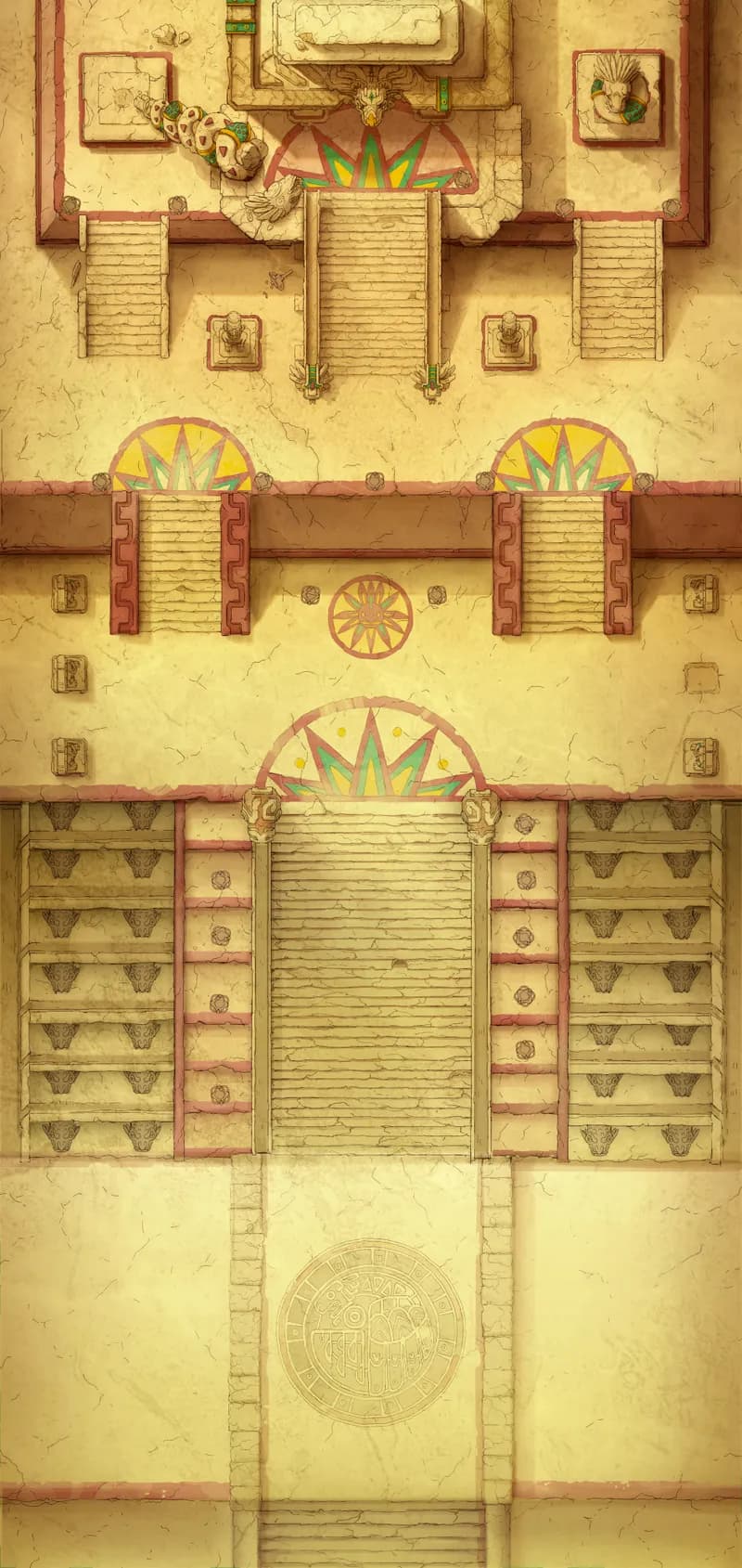 Temple of the Couatl Exterior map, Desert Day variant thumbnail