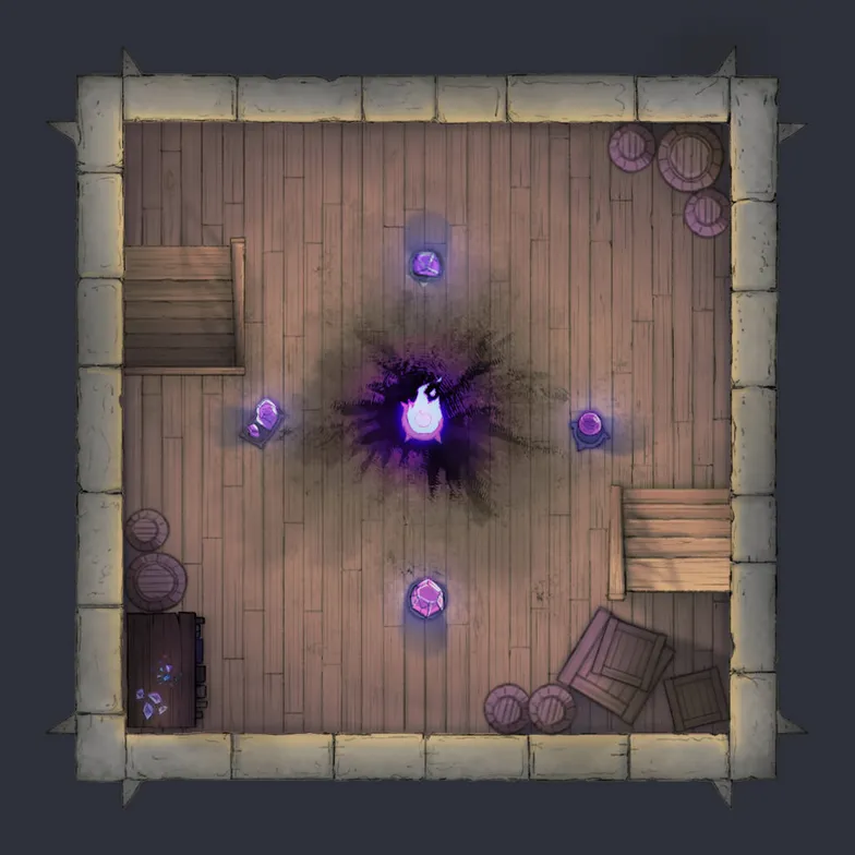 Magic Wizard's Tower map, Interior Floor 19 variant thumbnail