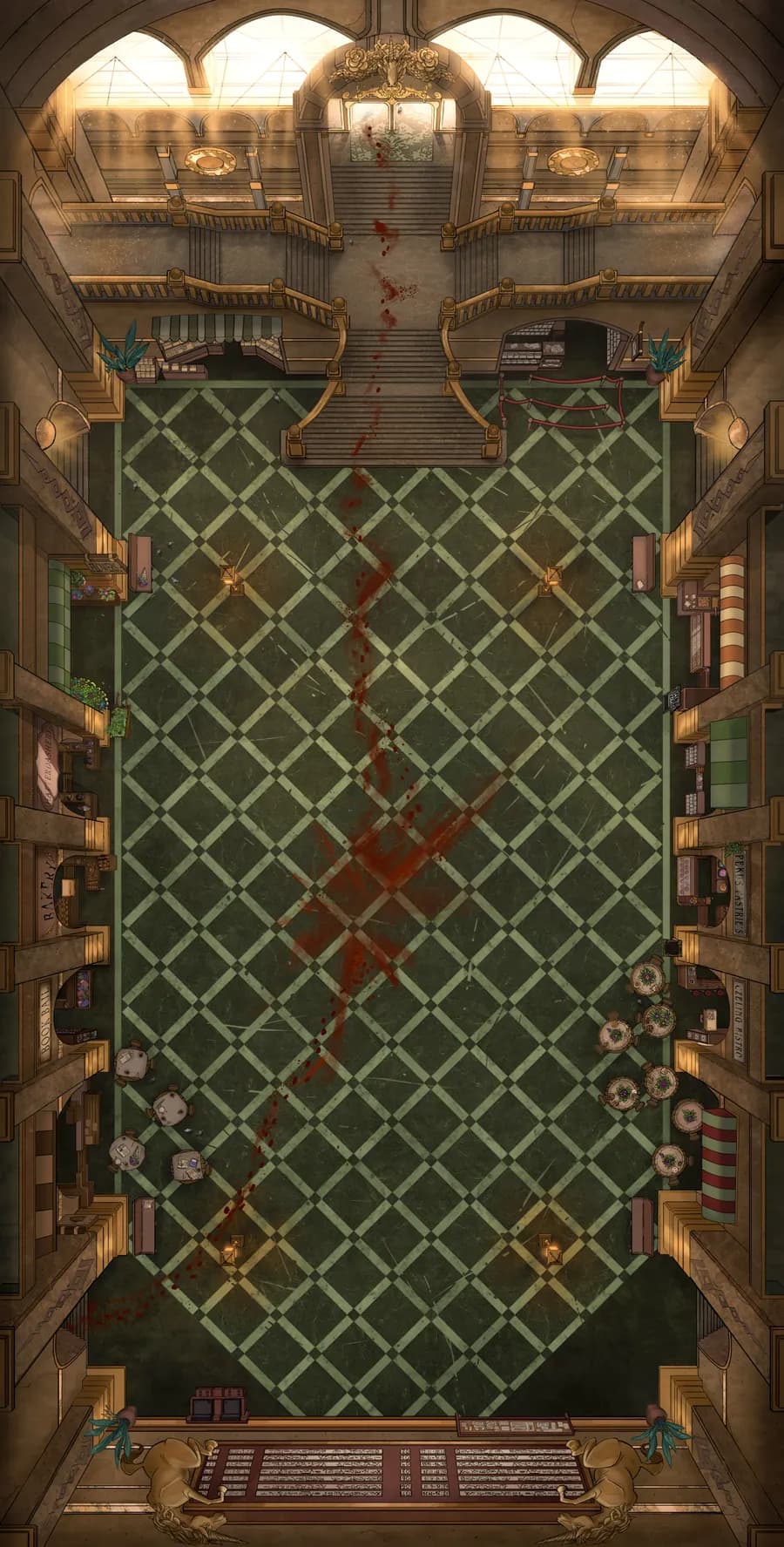 Train Station Concourse map, Escapee variant thumbnail