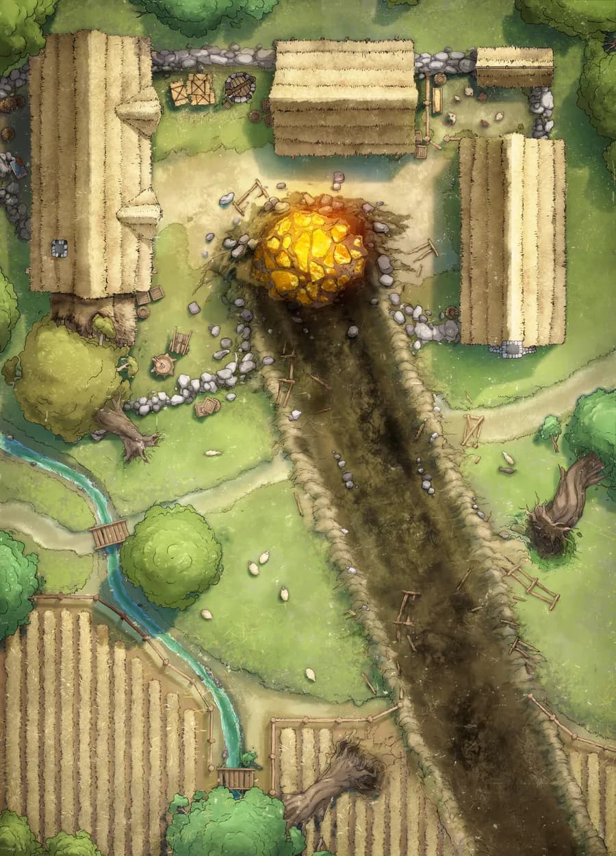 Impact Site map, Gold Ore variant thumbnail