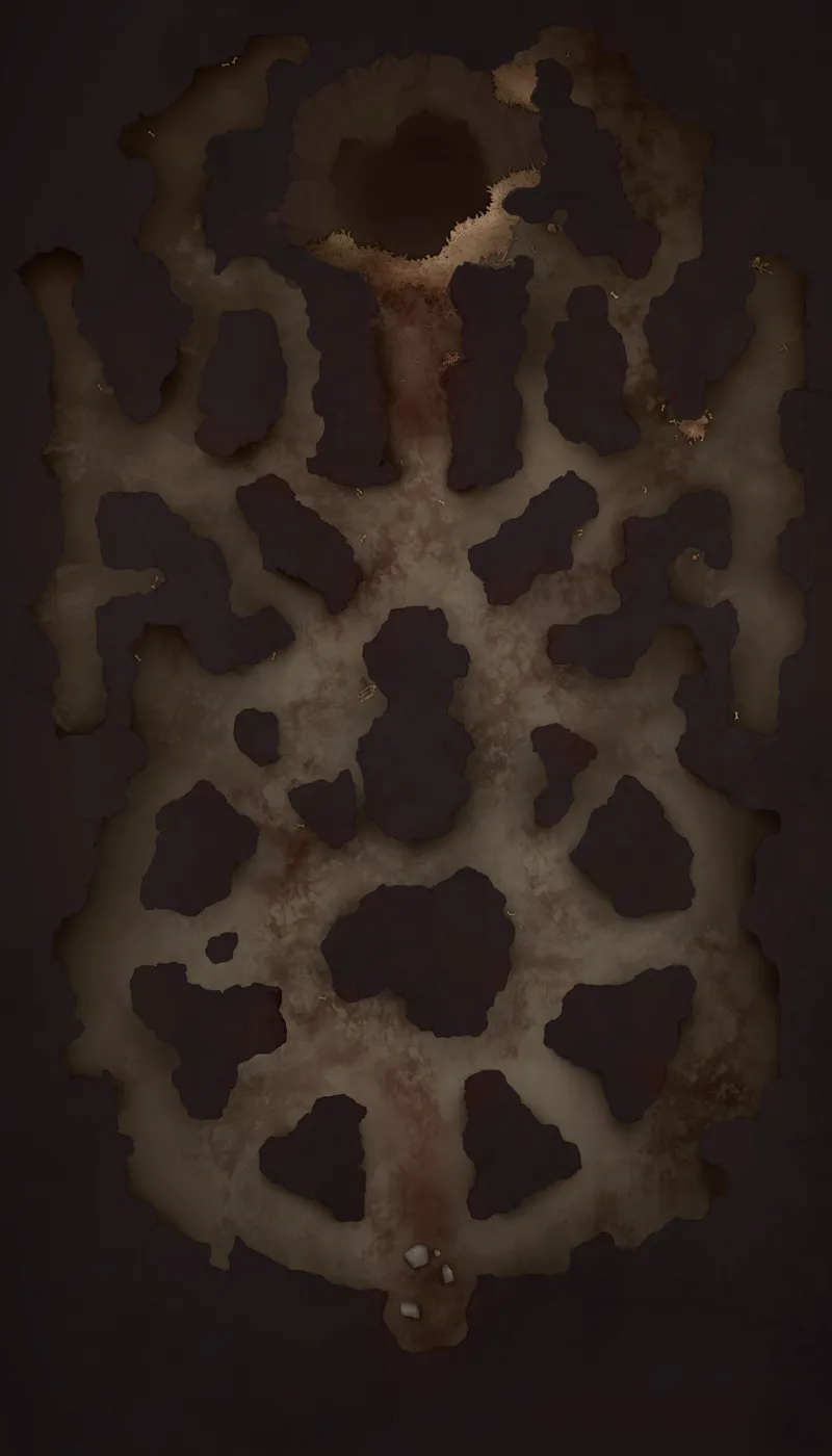 Necropolis Dungeon map, Level 4 Hive No Eggs variant thumbnail