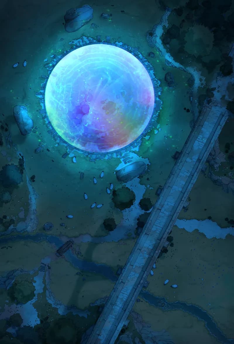 Burial Barrow map, Magic Shield variant thumbnail