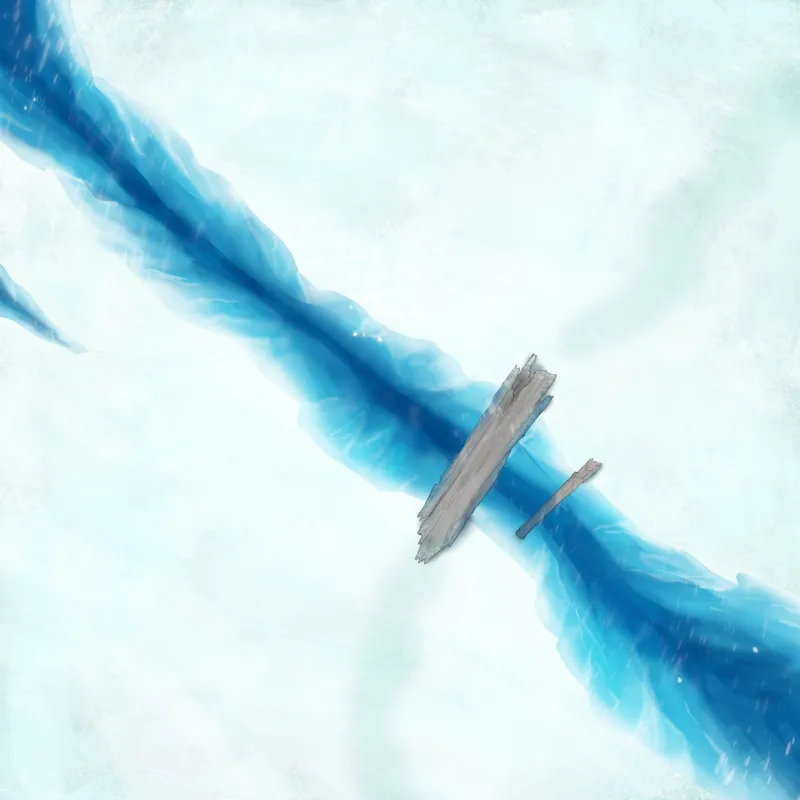 Remote Ice Village map, Crevasse Day variant thumbnail