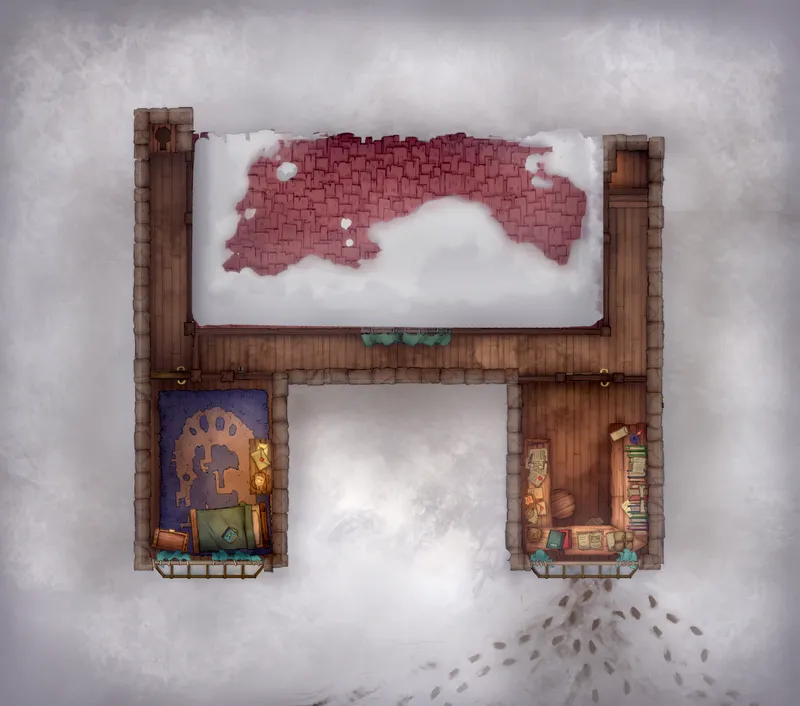 City Streets map, The Surgery Snowy Upstairs variant thumbnail