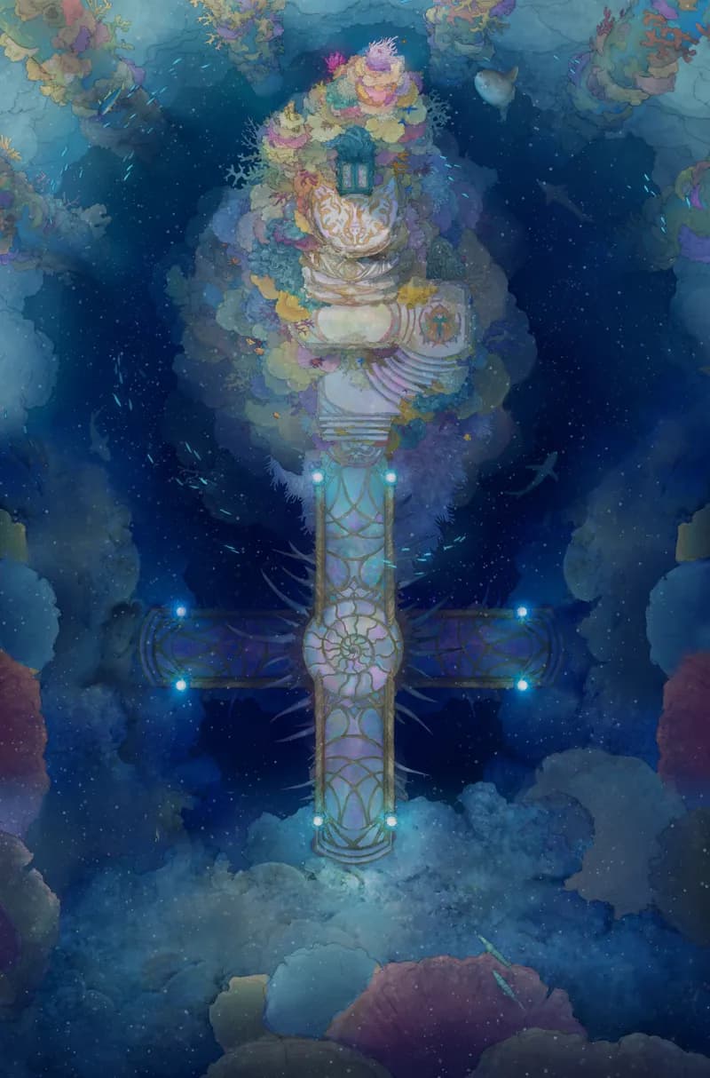 Coral Throne map, Double Bridge variant thumbnail