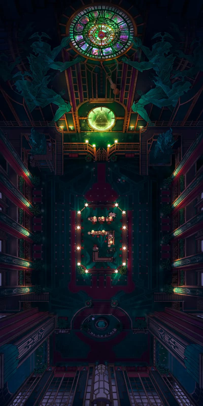 Wizard Vault map, Original Night Portal variant thumbnail