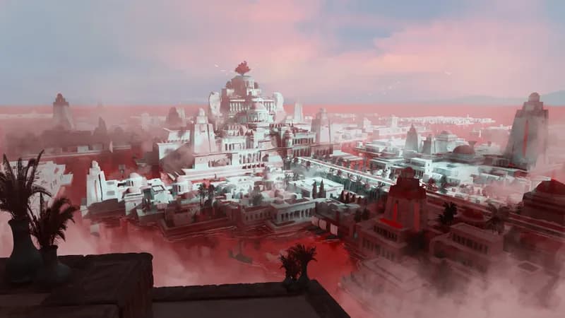 Hanging Gardens map, Sea of Blood variant
