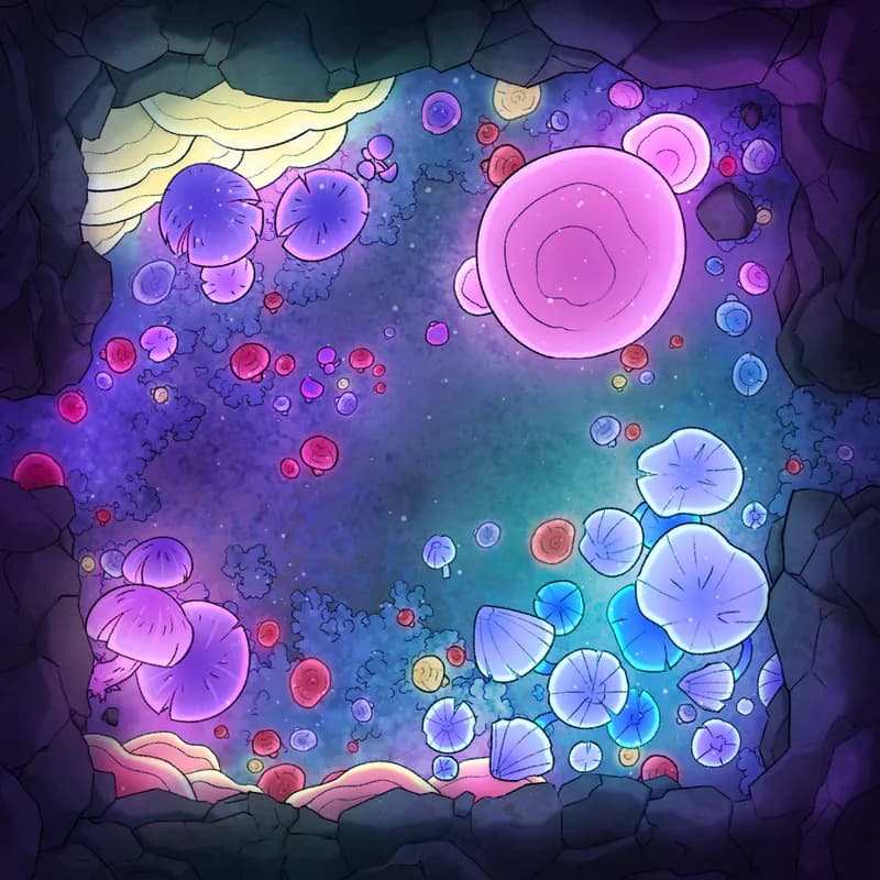 Modular Caves map, Mossy Mushroom 04 variant thumbnail