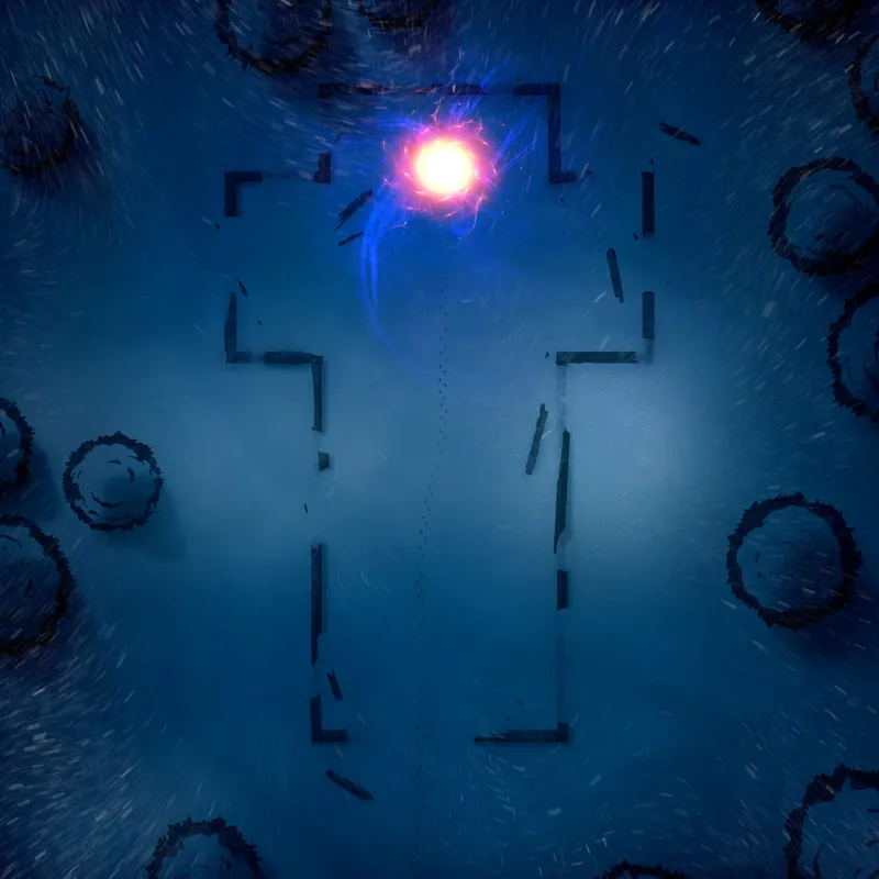 Remote Ice Village map, Church Ruins The Last Winter variant thumbnail