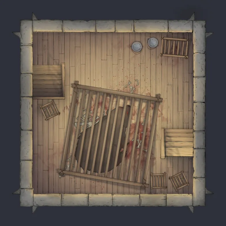 Magic Wizard's Tower map, Interior Floor 08 variant thumbnail
