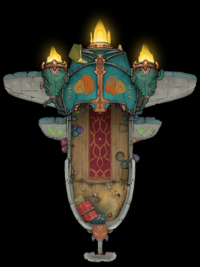 Airships! Pt. 2 map, Metal Paddle Weedles Shopkeep variant thumbnail