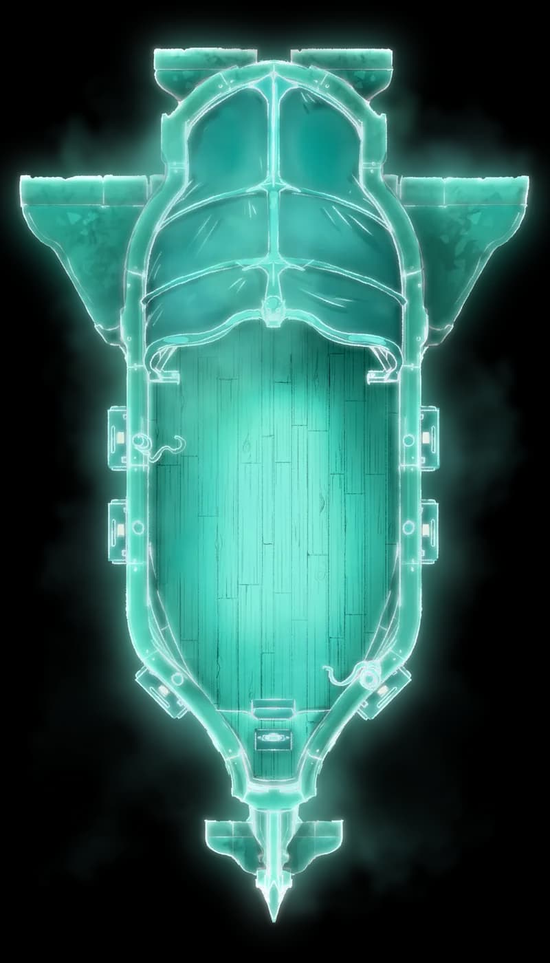 Airships! Pt. 3 map, Jet Engine Ghost Ship variant thumbnail