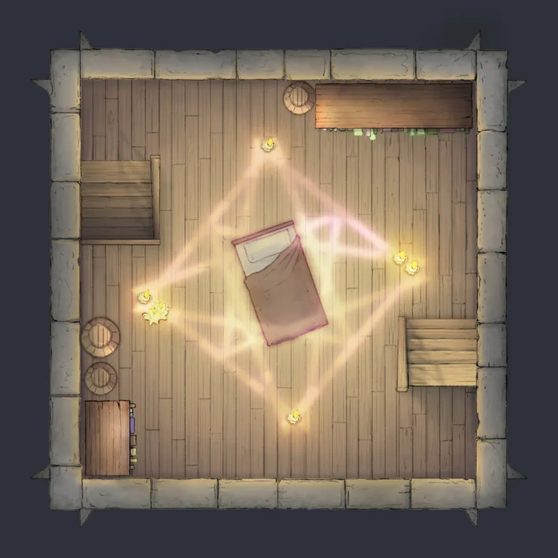 Magic Wizard's Tower map, Interior Floor 39 variant thumbnail