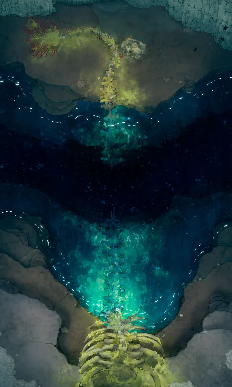 Abyssal Fall map, Zone 2 Receding 02 variant thumbnail