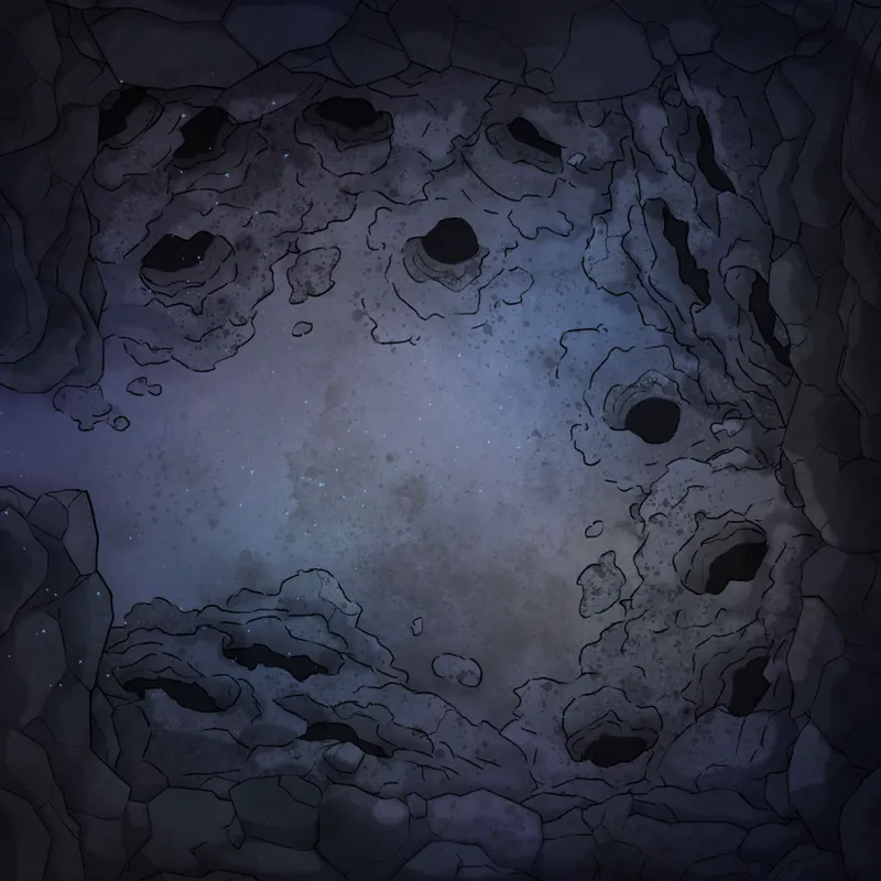 Modular Caves map, Creature Cavern Hive Nest 01 variant