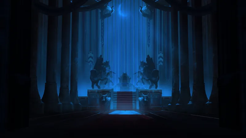 Royal Throne Room map, Original Night variant