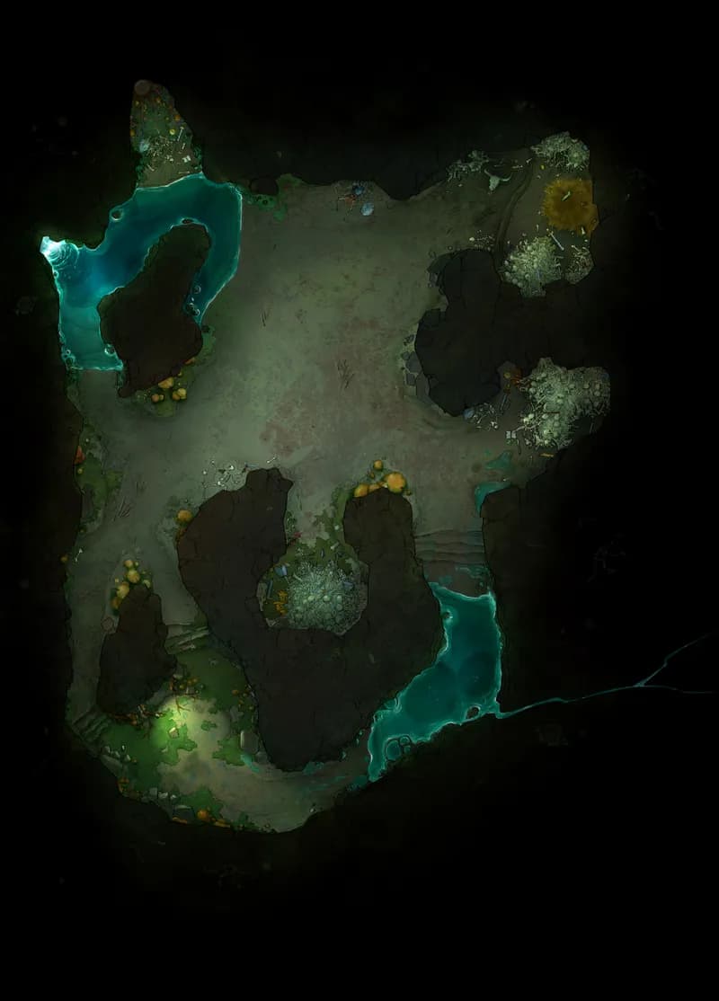 Bone Mill Lair map, Open variant thumbnail