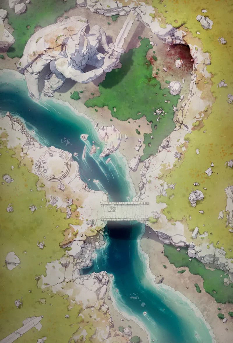 Medusa's Wake map, Bloody Cave Day variant thumbnail