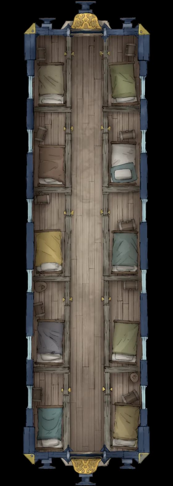 Lightning Rail map, Sleeper Car Alt variant thumbnail