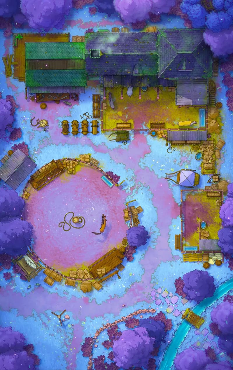 Pastoral Village Stables map, Fey variant thumbnail