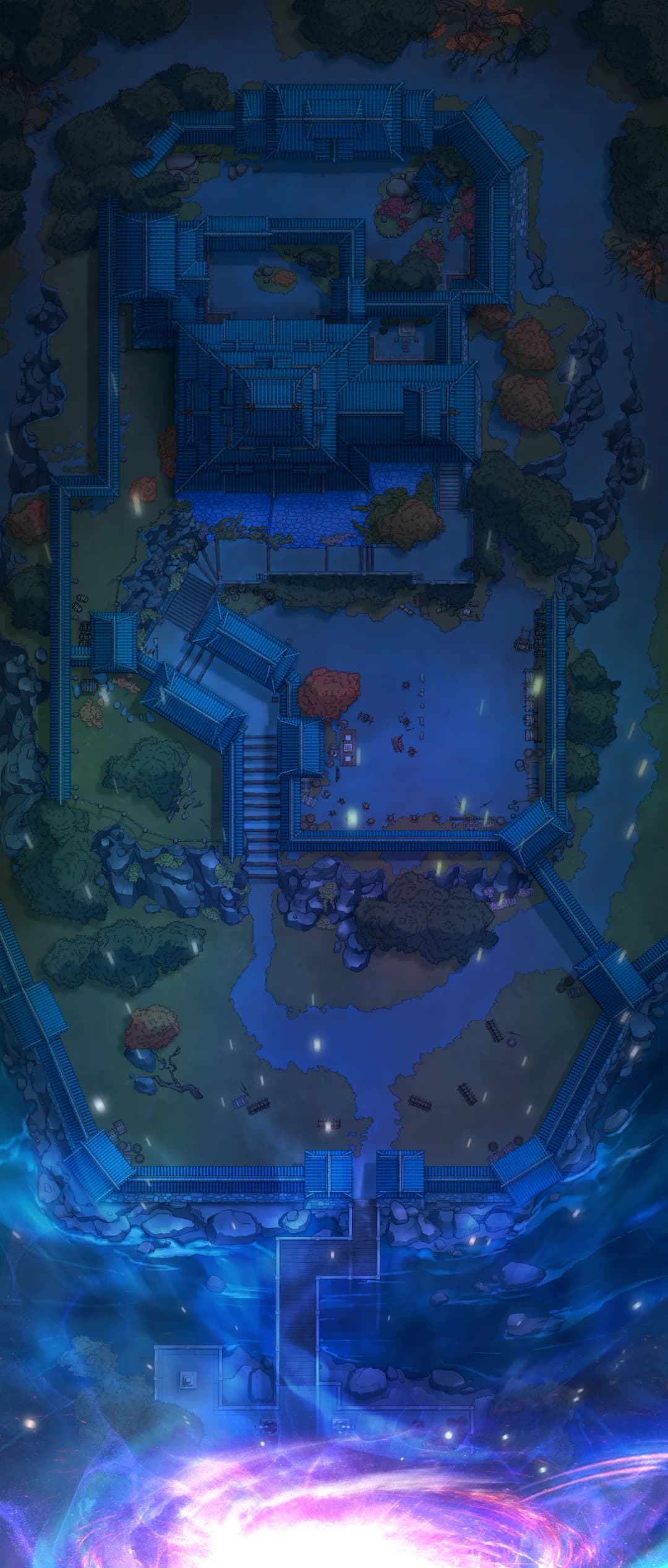 Japanese Castle Exterior map, Rift variant