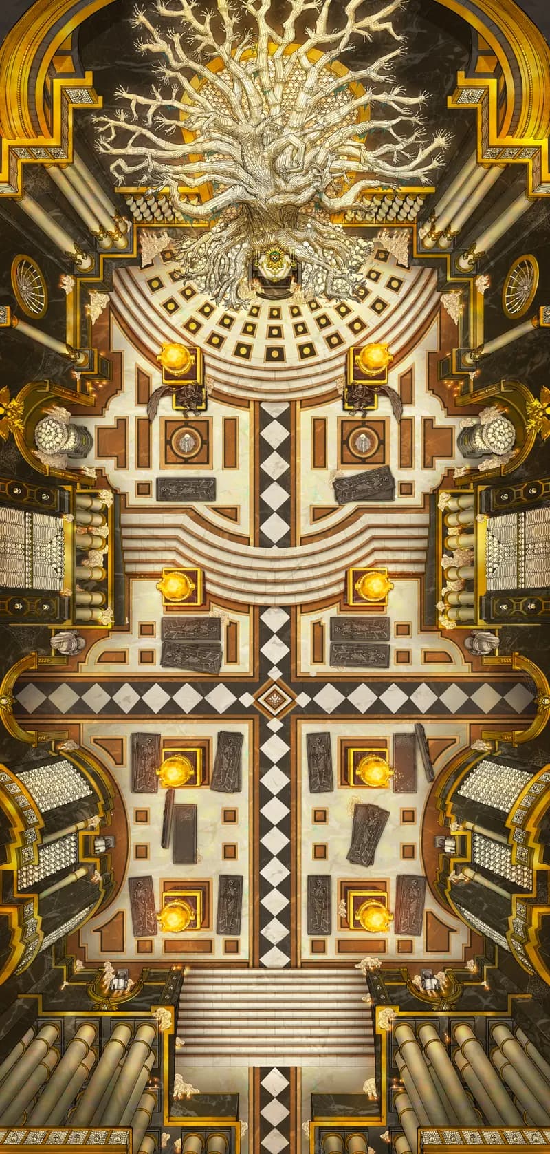Bone Dryad Ossuary map, No Sap variant thumbnail