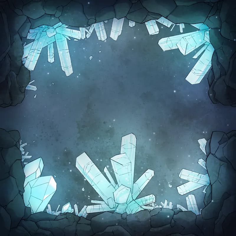 Modular Caves map, Crystal Caverns Giant Crystals 01 variant thumbnail